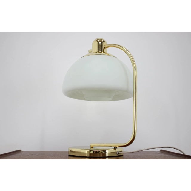 Brass Table Lamp from VEB Narva, Germany, 1982 For Sale - Image 4 of 6