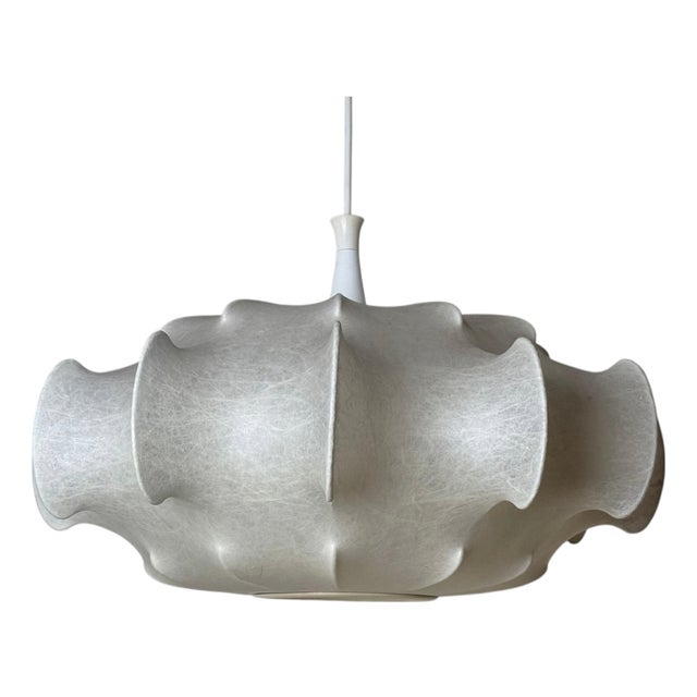 Italian Cocoon Lamp by Castiglioni for Flos, 1960s For Sale