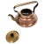 Vintage Dutch Copper Tea Kettle With Brass Lid and Wrapped Handle, 7.5" For Sale In San Francisco - Image 6 of 8