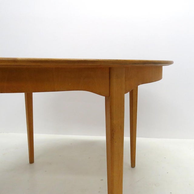Carl Malmsten Dining Table by Carl Malmsten, 1950 For Sale - Image 4 of 10