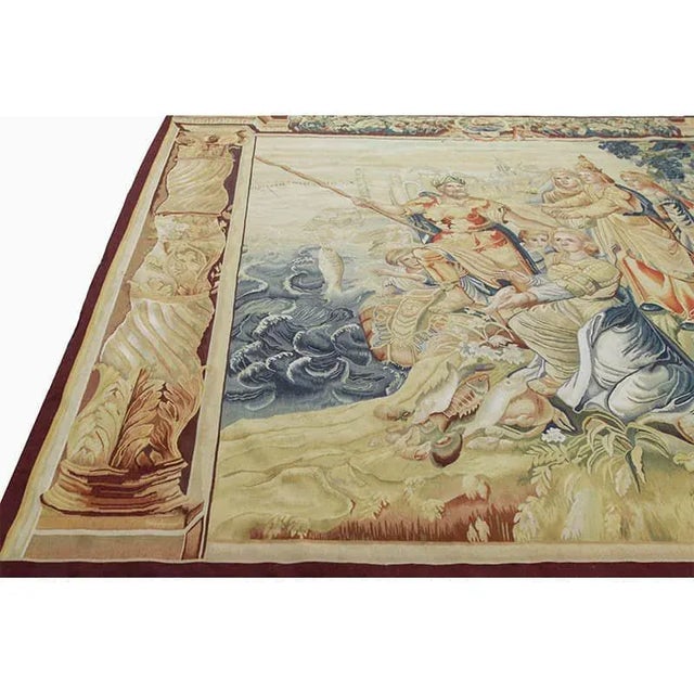 1990s 16th Century Recreation “King Fisher” Tapestry For Sale In Dallas - Image 6 of 9