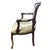 Vintage French Louis XV–Style Carved Wood Tapestry Armchair For Sale - Image 10 of 12