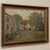 Framed Oil Painting on Canvas Signed Klein 'Country Farmhouse' For Sale - Image 4 of 16