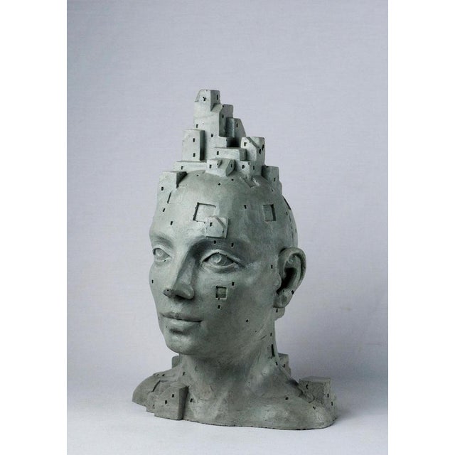 Sculpture Materials Jose Perozo, LarA 001, 2024, Cement Sculpture For Sale - Image 7 of 12