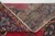 1970s Vintage Persian Handmade Wool 10x13 Red Floral Area Rug For Sale - Image 11 of 11