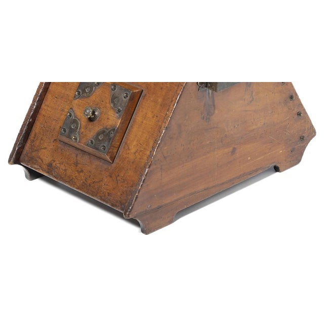 Antique Coal Box, 1800s For Sale - Image 6 of 8