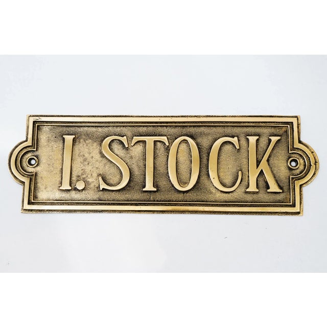Art Deco Floor Sign, 1920s For Sale - Image 6 of 6