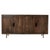 Modern Niles Walnut & Bronze Sideboard Credenza For Sale - Image 3 of 8