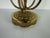 Vintage Parzinger Style Five- Candle Brass Table Lamp For Sale In Miami - Image 6 of 11
