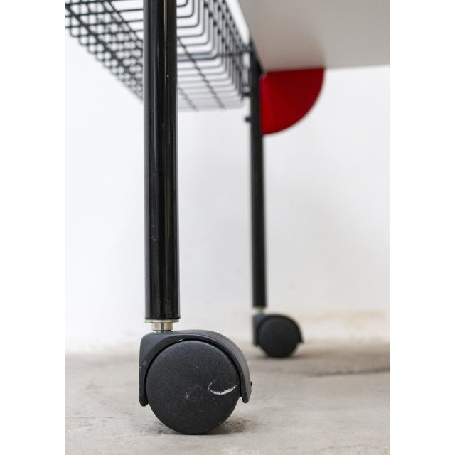 Casamania Trolley in Lacquered Metal from Frezza For Sale - Image 10 of 18