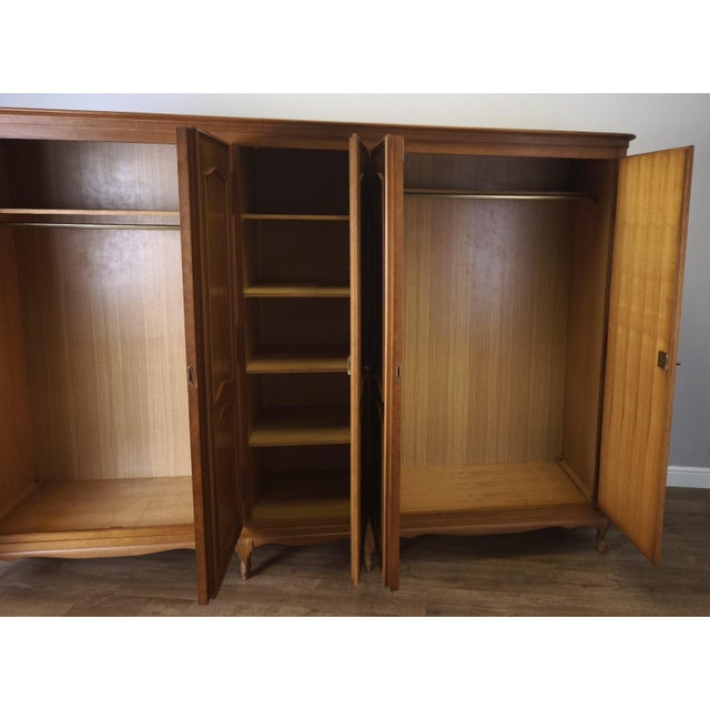 Vintage French Louis XVI Style Wardrobe For Sale - Image 12 of 13