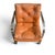 Late 20th Century Vintage Chrome-Finish Steel Cantilever Lounge Chair in Orange Vinyl For Sale - Image 5 of 9