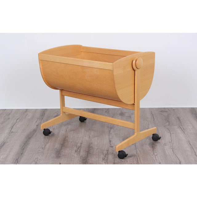 Nanna Ditzel Danish Cradle by Nanna Ditzel, 1960s For Sale - Image 4 of 9