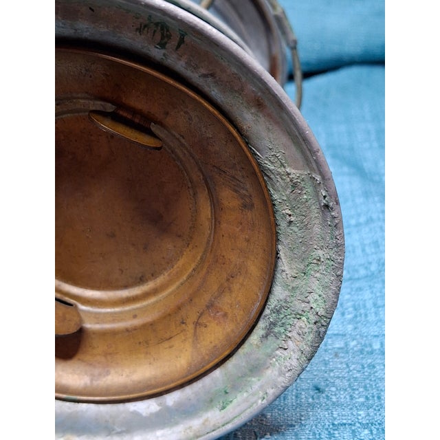 Rare Miniature Bell Top Bell Bottom Antique Lantern "Rain Lantern" Style C. 1870 For Sale - Image 17 of 17