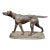 Early 20th Century Cast Metal Dog Statue For Sale