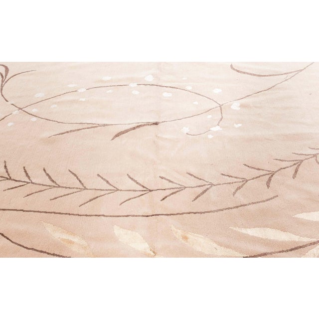 Modern Art Deco Style Rug by Doris Leslie Blau Size: 11'6" × 13'1" (350 × 398 cm) A contemporary modern hand-knotted wool...