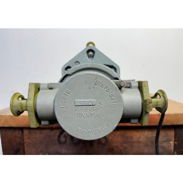 Soviet Industrial Grey Hanging Tube Light, 1970s For Sale - Image 17 of 18