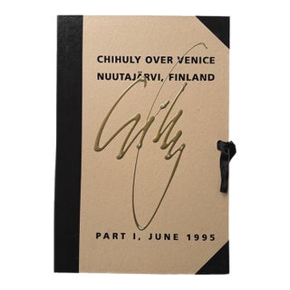 Dale Chihuly - Chihuly Over Venice: Nuutajärvi, Finland – Part I, June 1995, Signed Edition For Sale