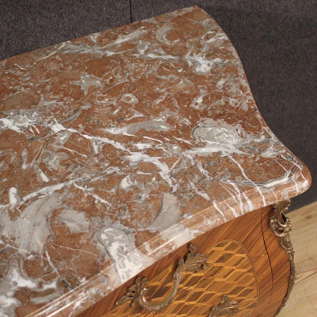 French Louis XV Style Commode, 1960 For Sale - Image 11 of 13