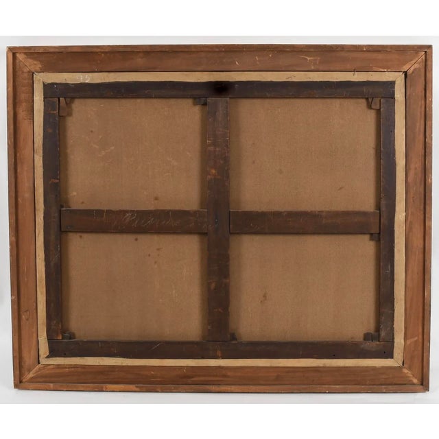 “Evening at the Cottage” Very Large Oil on Canvas Attributed to George Morland For Sale - Image 17 of 17