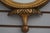 Pair of Adams Style Plume Top Gold Gilt Wall Mirrors For Sale - Image 4 of 9
