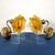 1960s Rare Authentic Feldman Lighting Co. Custom Resin & Bronzed Brass Sconces - A Pair For Sale - Image 12 of 16