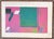 Original Signed Arlene Slavin "Jackman 1975" Large Framed Screenprint With Acrylic. Edition 11/30. Sold to previous owner...