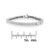 14K White Gold Princess Cut Diamond Bracelet (1.00 cttw, H-I Color, SI1-SI2 Clarity) For Sale - Image 4 of 4
