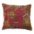 Raspberry Turkish Rug Pillow For Sale