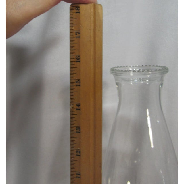 Mid Century Kaadan Pink Swirl Glass Oil Lamp For Sale In New Orleans - Image 6 of 12