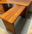Mid-Century Modern Danish Teak Desk with Drawer Cabinet and Extension Table, Set of 3 For Sale - Image 3 of 18