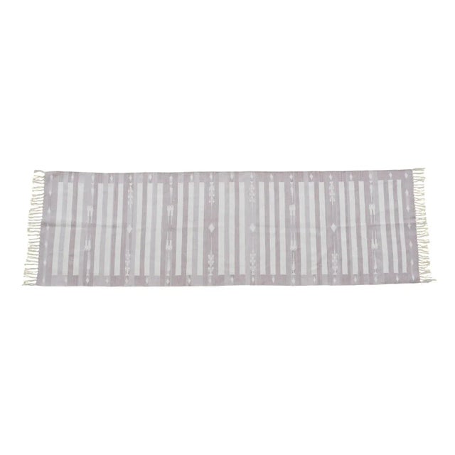 Not Yet Made - Made To Order Kian Rug, 2.5x14, Mauve For Sale - Image 5 of 5