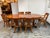 Traditional Baker Furniture Palladian Extension Dining Table + Set of Six Chairs Set, Vintage For Sale - Image 3 of 12