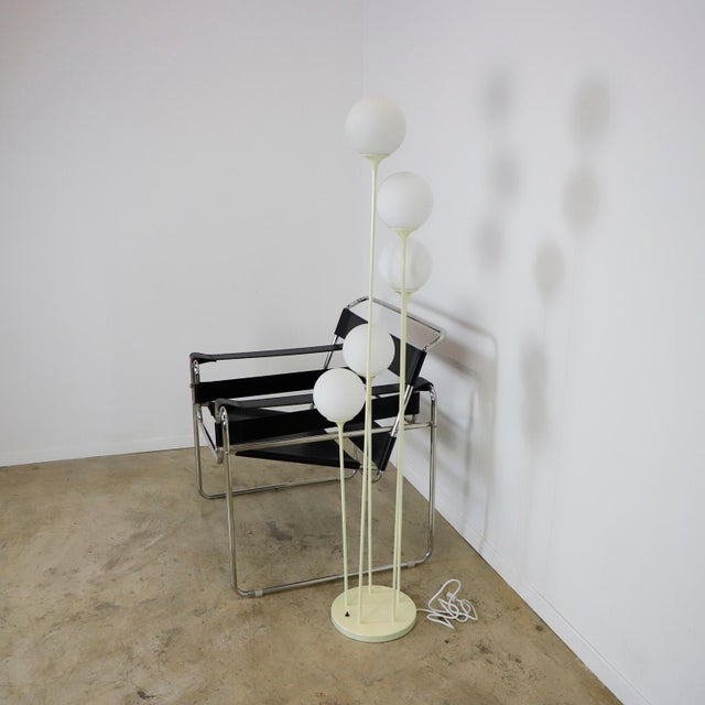 1970s Mid-Century Modern Mexican Five Tiered Floor Lamp For Sale - Image 16 of 17