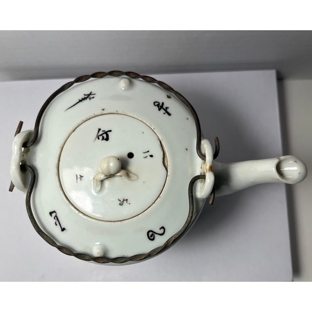 1919 Antique Chinese Porcelain Teapot by Fan TzeNan For Sale In Los Angeles - Image 6 of 12