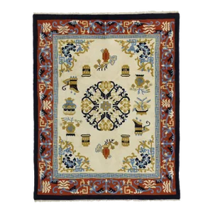 Vintage Chinese Art Deco Style Rug - 07'10 X 10'00