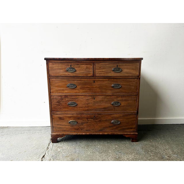 Antique 19th Century Georgian Chest of Drawers For Sale - Image 9 of 9