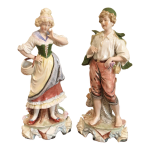 Antique German Porcelain Figurines