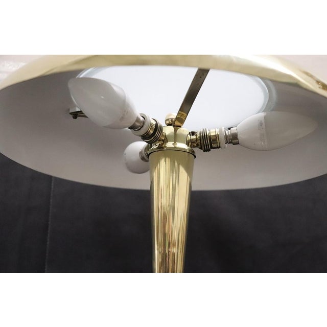 Brass Table Lamp attributed to Oscar Torlasco for Lumi, 1950s For Sale - Image 11 of 18