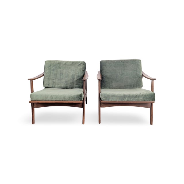Vintage Danish Easy Chair in Teak For Sale - Image 10 of 10