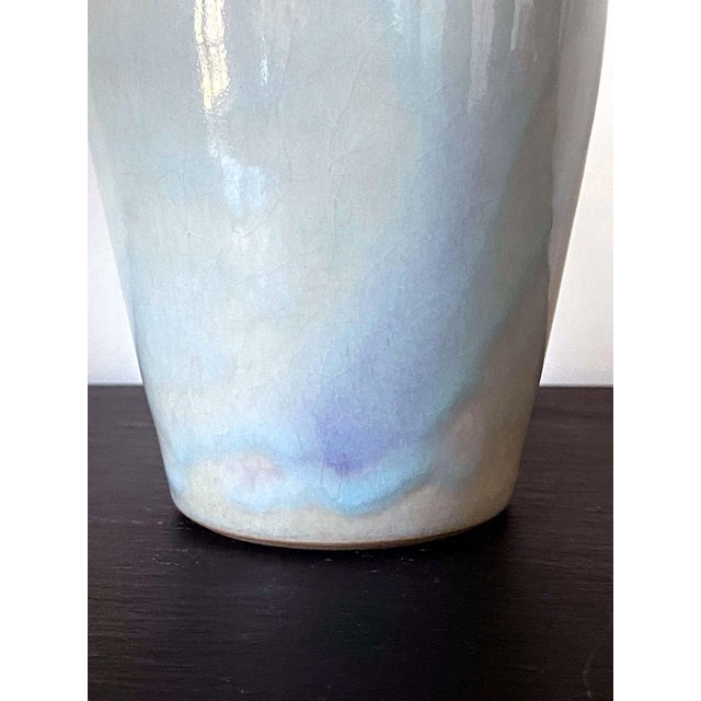 Studio Ceramic Vase Brother Thomas Bezanson For Sale - Image 11 of 14