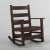Stickley 1900s Vintage Gustav Stickley Craftsman Furniture Child's Rocking Chair For Sale - Image 4 of 13