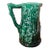 Late 19th Century Sarreguemines Majolica Tavern Pitcher For Sale