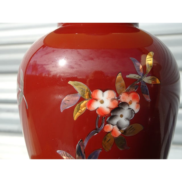 Limoges Porcelain Bedside Lamps, 1970s, Set of 2 For Sale - Image 12 of 18