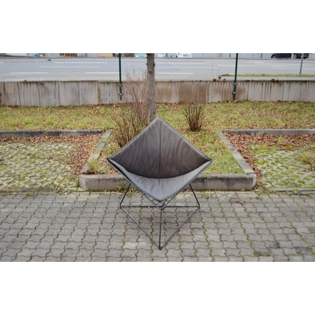 Ikea Model OTI 1980 Wire Lounge Chair by Niels Gammelgaard for Ikea, 1986 For Sale - Image 4 of 17