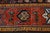 Authentic Persian Bakhtiari Red Handmade Wool Rug For Sale - Image 4 of 8