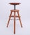 Mid-Century Modern Vintage Height Adjustable Workshop Stool, 1950s For Sale - Image 3 of 10