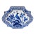 Vintage Royal Delft Blue & White Bird & Floral Wall Plaque, Porceleyne Fles Hand-Painted Dutch Faience Charger Plate For Sale