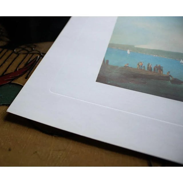 1964 "Vesuvius Seen From the Sea", First Edition Full-Color Print For Sale - Image 4 of 8