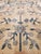 Antique Indian Amritsar Handmade Oriental Rug, Blue, Taupe Creams Allover Design For Sale - Image 9 of 18